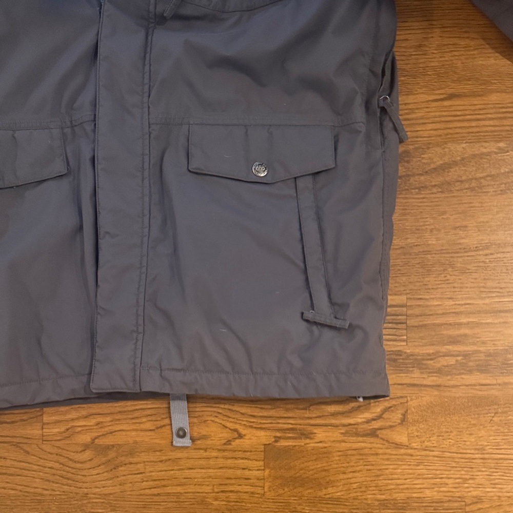 686 Men's Charcoal Raincoat - Picture 2 of 4